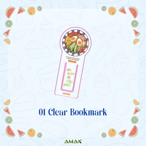 aki muốn ăn cùng haru - let's eat together, aki and haru - tập 3 - tặng kèm tấm sticker + clear bookmark + postcard hai mặt - Ảnh 4