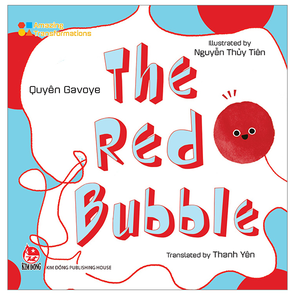 amazing transformations - the red bubble - bìa cứng