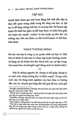 ăn lành, tập đủ, nghĩ thông minh - Ảnh 9