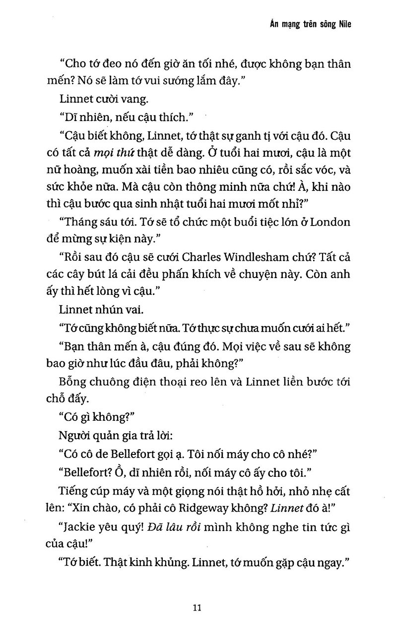 án mạng trên sông nile (tái bản 2021) - Ảnh 7