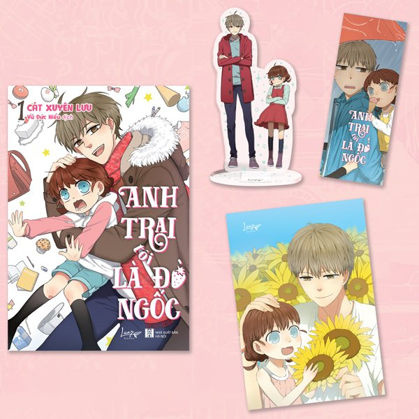 anh trai tôi là đồ ngốc - tập 1 - bản đặc biệt - tặng kèm bookmark + postcard + standee