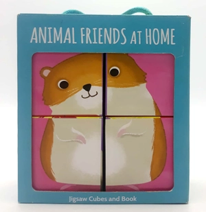 animal friends at home (jigsaw cubes & book) - Ảnh 4