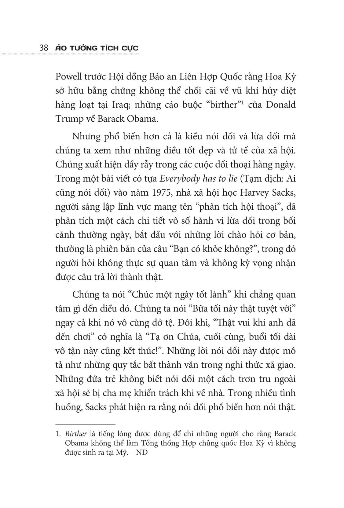 ảo tưởng tích cực - useful delusions - Ảnh 9