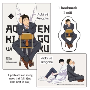 aoki và tengoku - tập 1 - tặng kèm bookmark + postcard - Ảnh 2