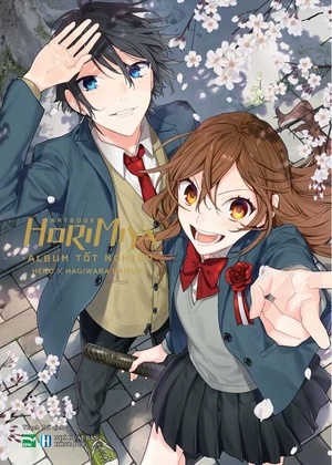 artbook horimiya - album tốt nghiệp - bìa cứng - bản đặc biệt - tặng kèm 3 photocard “tốt nghiệp” ngẫu nhiên - Ảnh 2