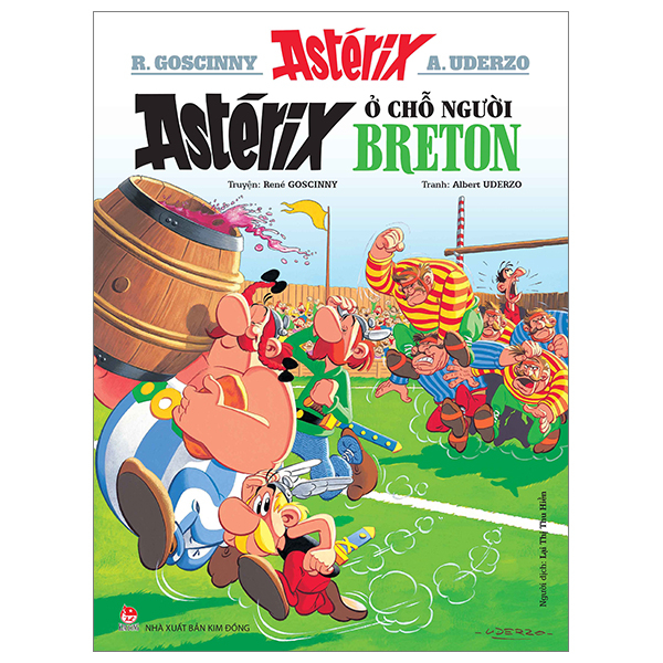 asterix - asterix ở chỗ người breton