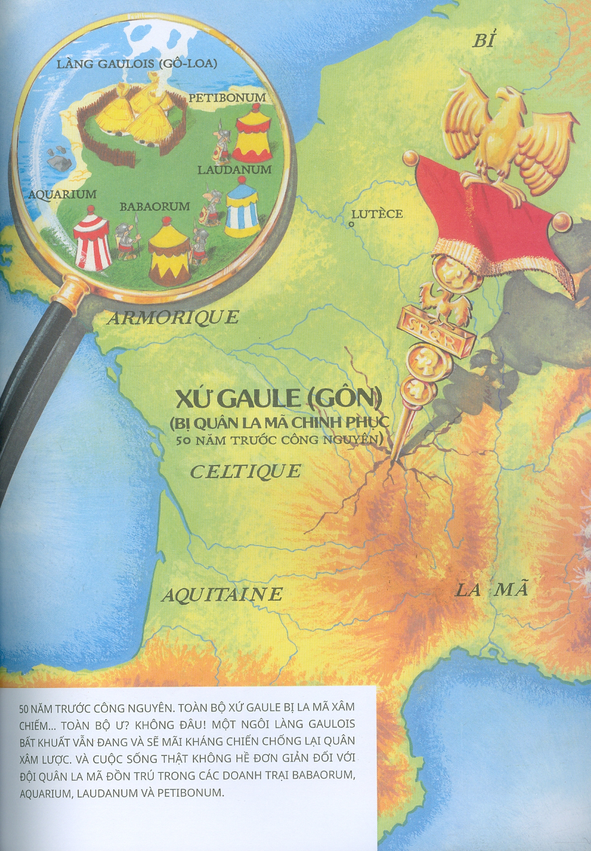 asterix - asterix ở chỗ người breton - Ảnh 3