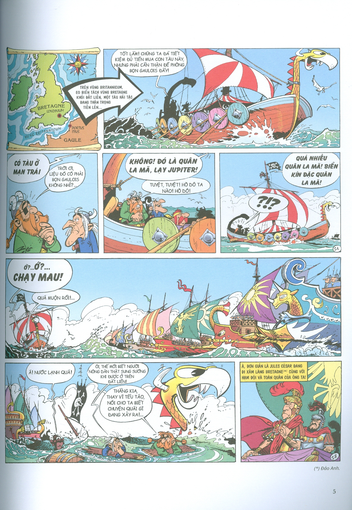 asterix - asterix ở chỗ người breton - Ảnh 5
