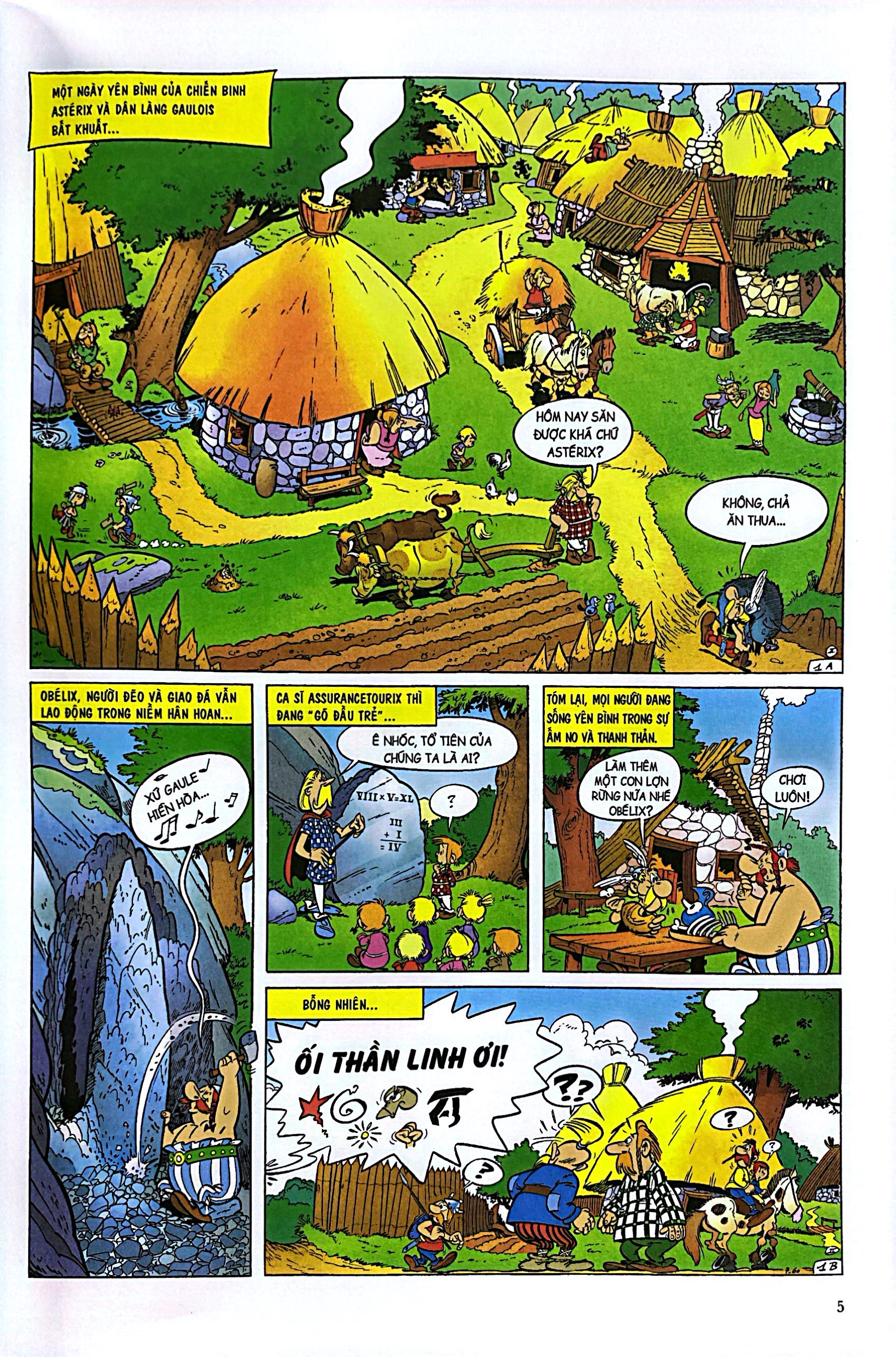 astérix - chiếc liềm vàng (tái bản 2024) - Ảnh 6
