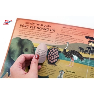 atlas đa tương tác về động vật hoang dã - wilderness: an interactive atlas of animals - Ảnh 7