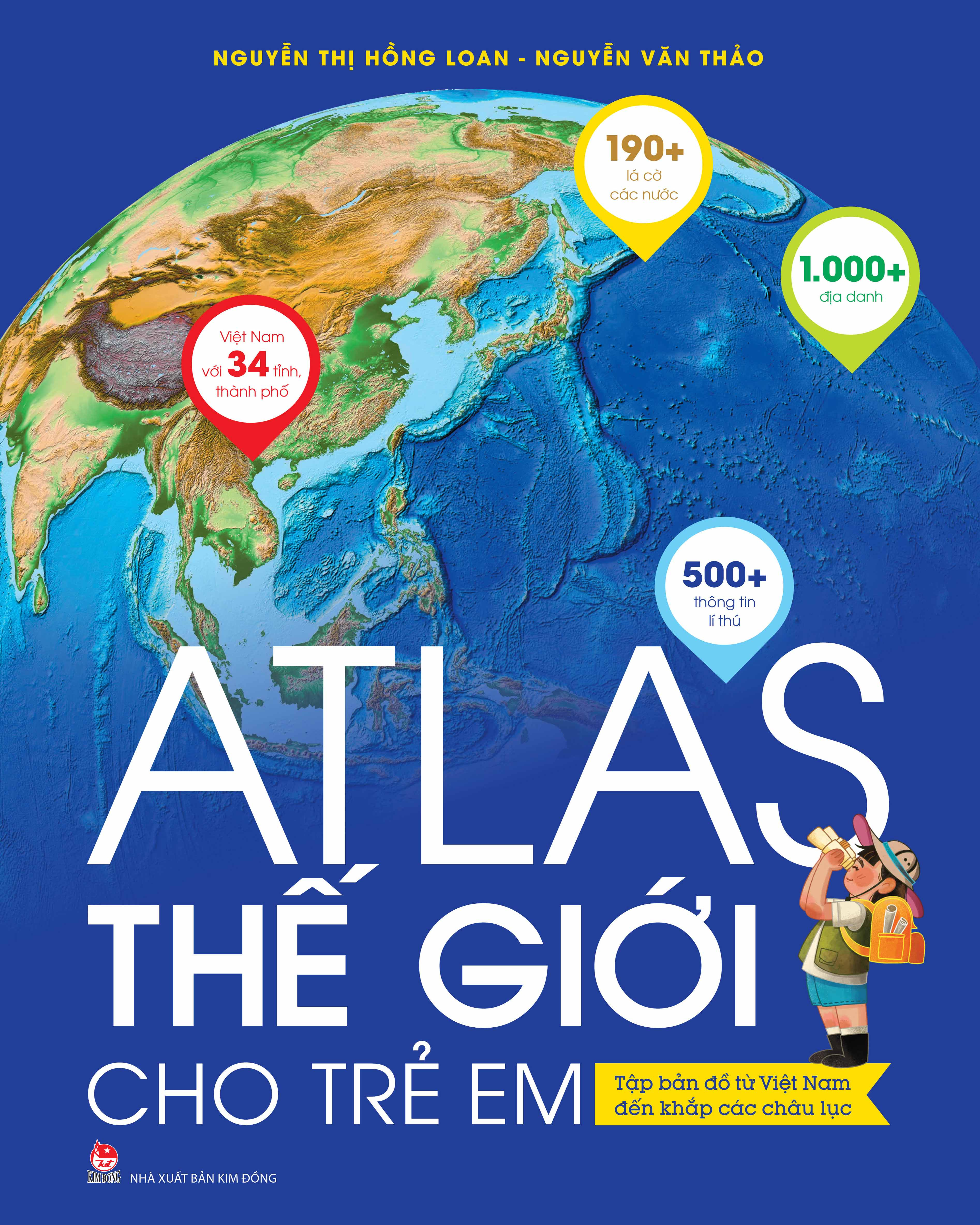 Atlas Thế Giới Cho Trẻ Em - Tập Bản Đồ Từ Việt Nam Đến Khắp Các Châu Lục - Ảnh 2