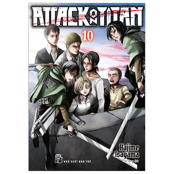 attack on titan - tập 10 - tặng kèm bìa 2 mặt