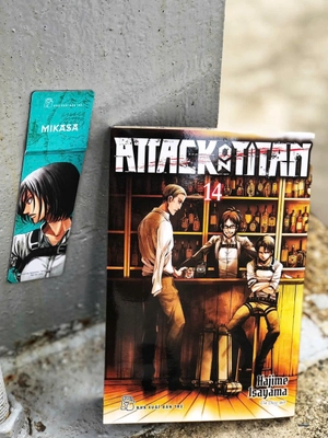 attack on titan - tập 14 -tặng kèm bookmark nam châm - Ảnh 3