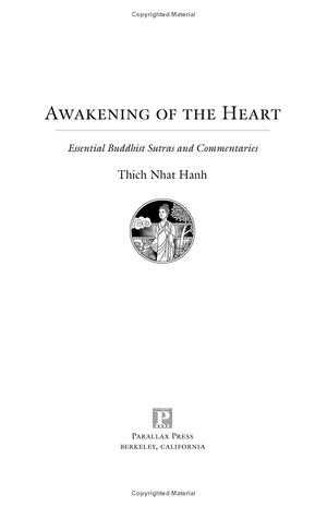 awakening of the heart : essential buddhist sutras and commentaries - Ảnh 5