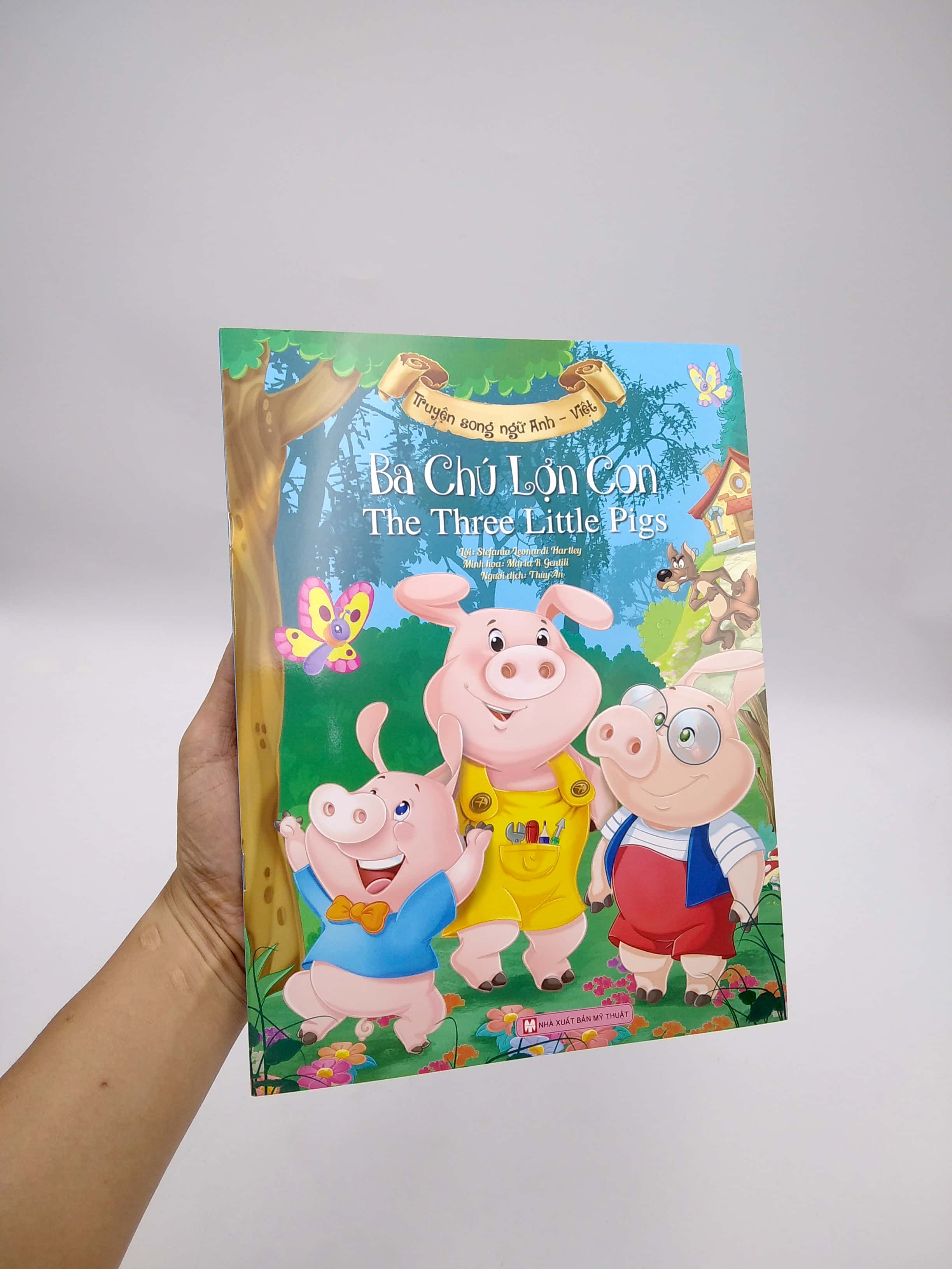 ba chú lợn con - truyện song ngữ anh - việt - Ảnh 7