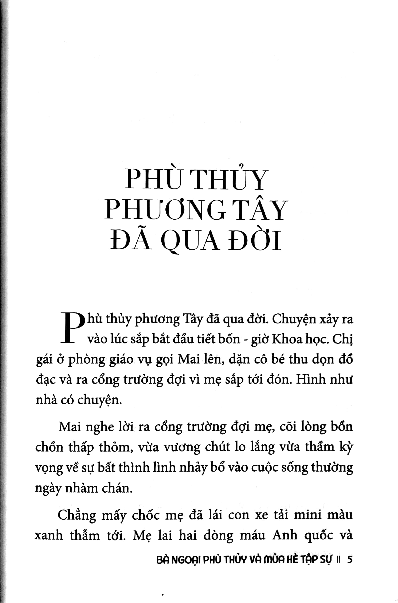 bà ngoại phù thủy và mùa hè tập sự - nishi no majo ga shinda - Ảnh 6