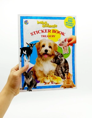 baby animals sticker book treasury - Ảnh 7