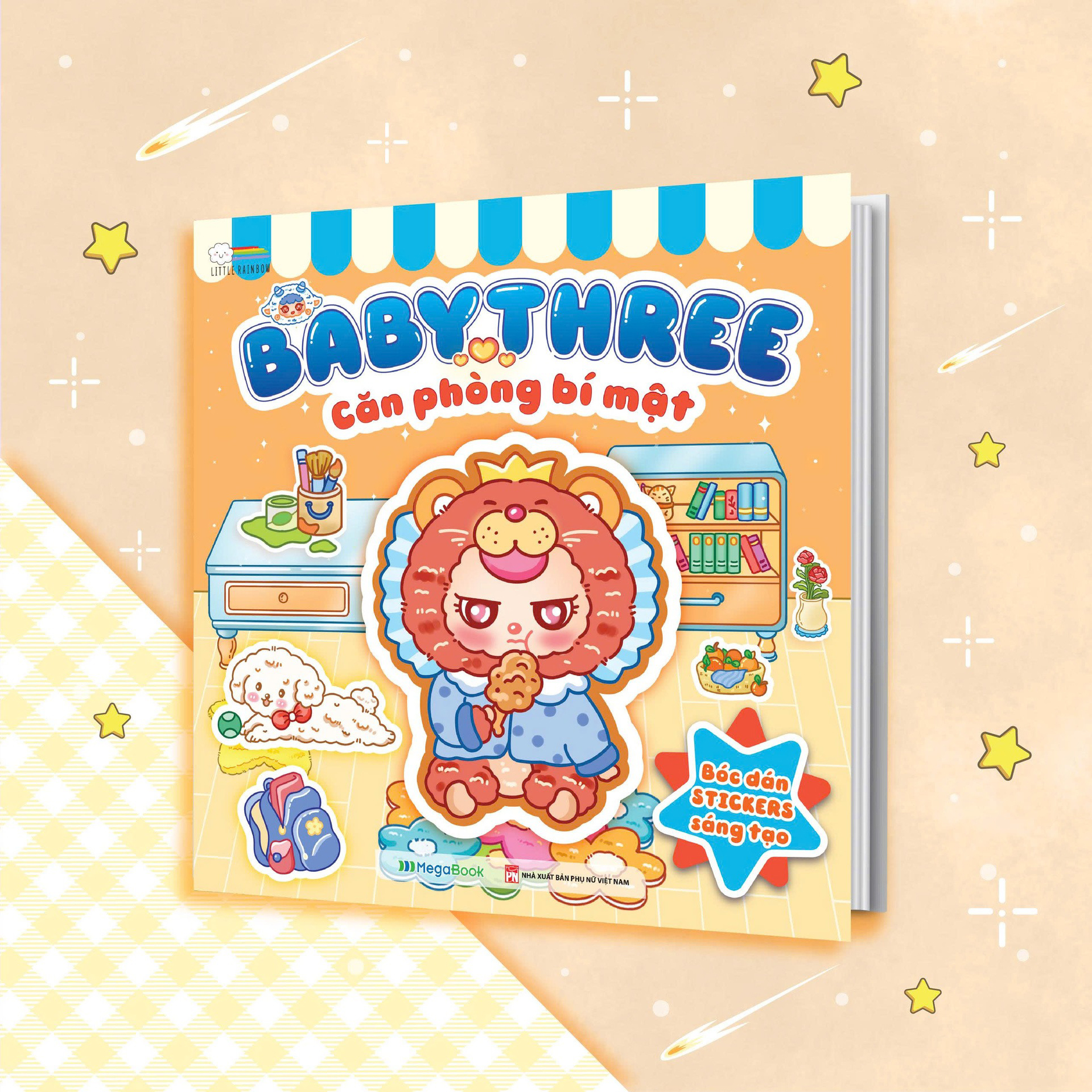 Baby Three - Can Phong Bi Mat - Boc Dan Stickers Sang Tao