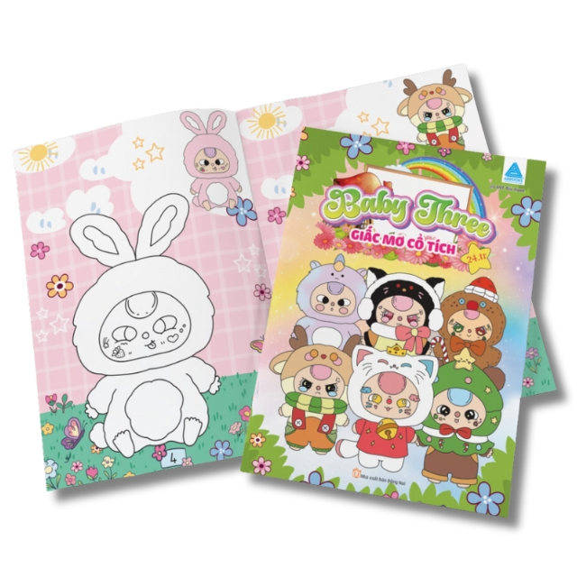 Baby Three Sach To Mau Giac Mo Co Tich - Ảnh 5