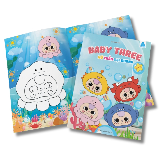 Baby Three Sach To Mau Nu Than Dai Duong - Ảnh 5