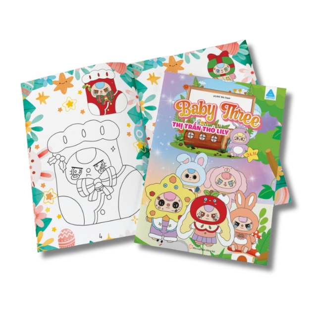 Baby Three Sach To Mau Thi Tran Tho Lily - Ảnh 5