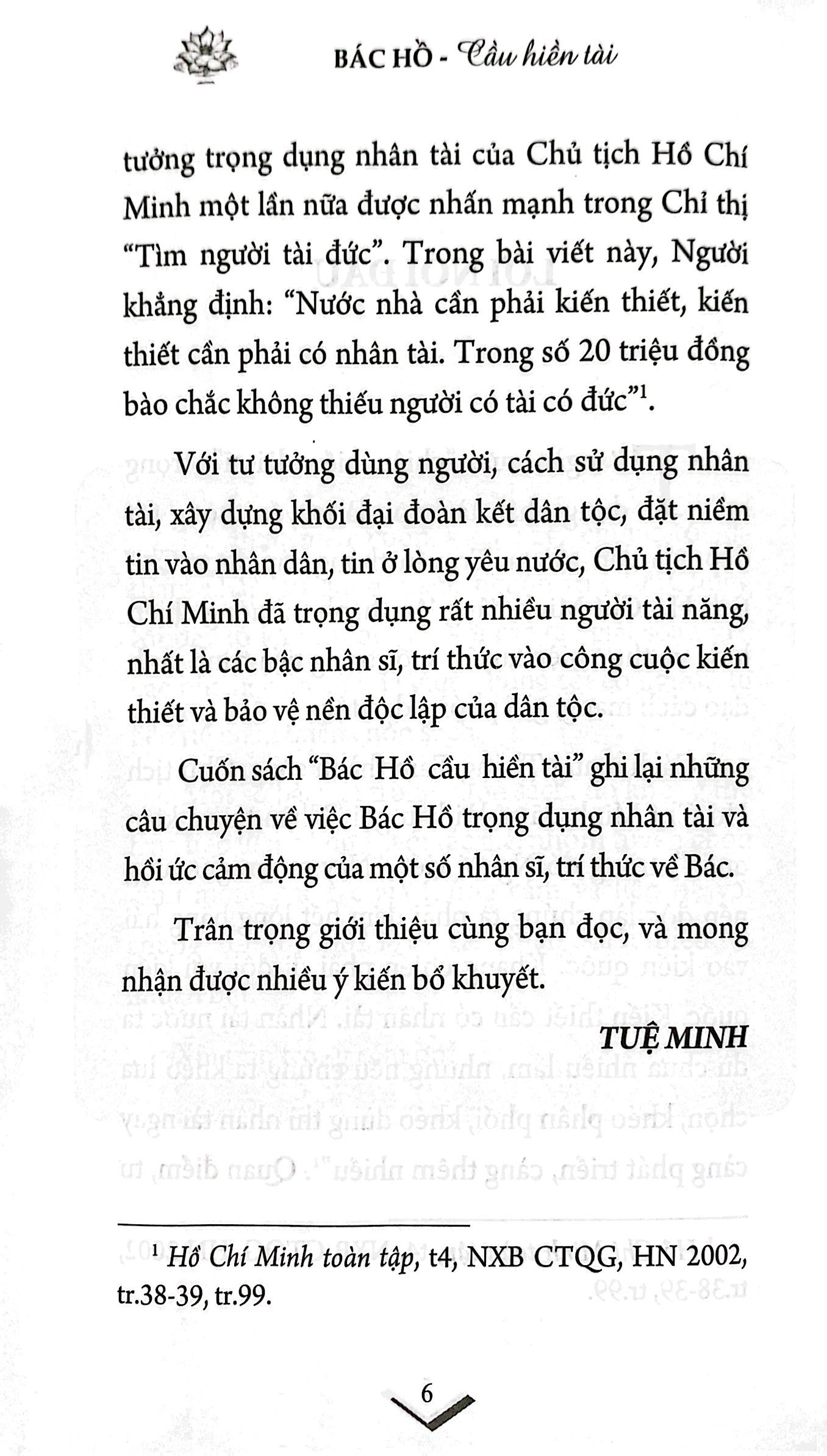 bác hồ cầu hiền tài - Ảnh 4