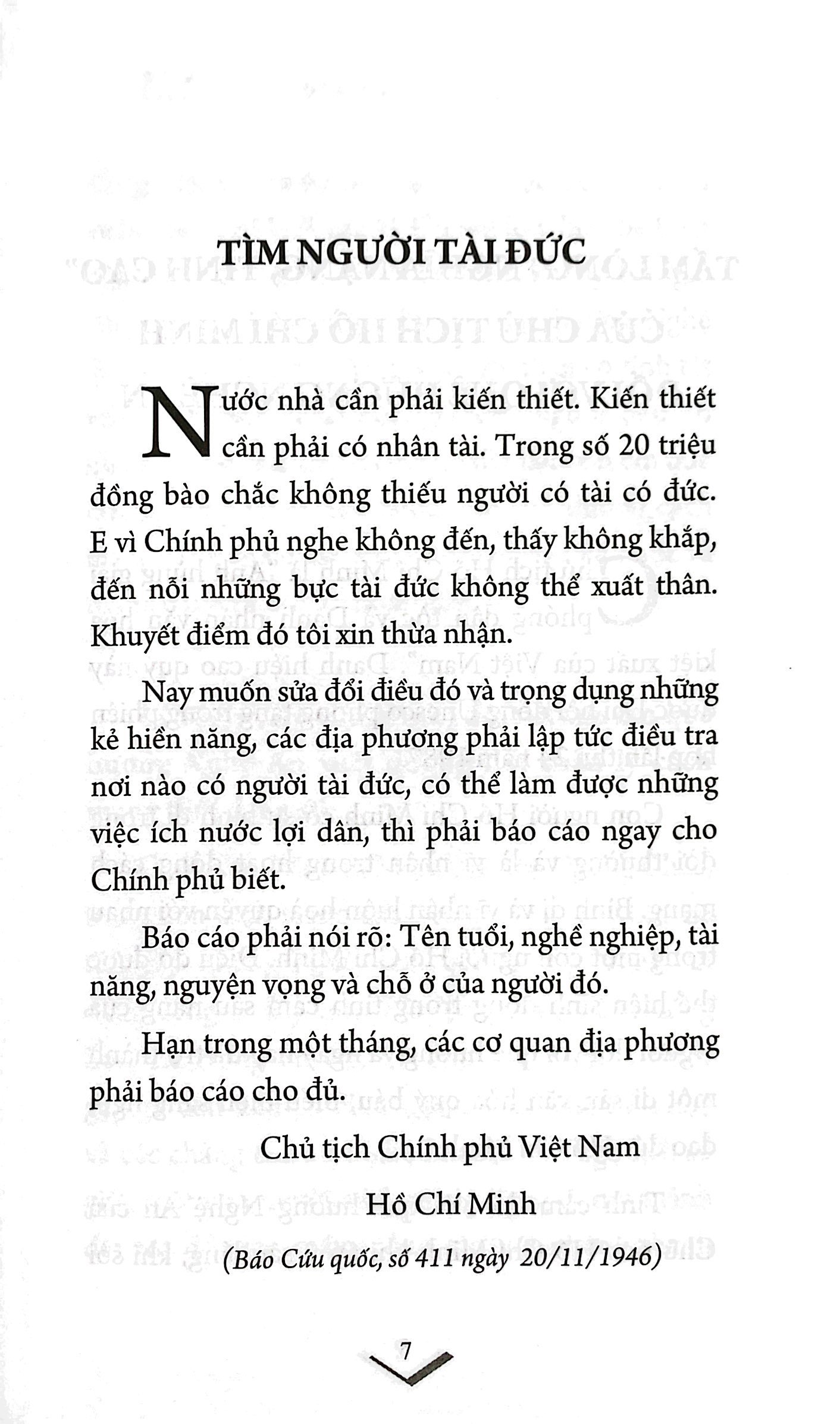 bác hồ cầu hiền tài - Ảnh 5
