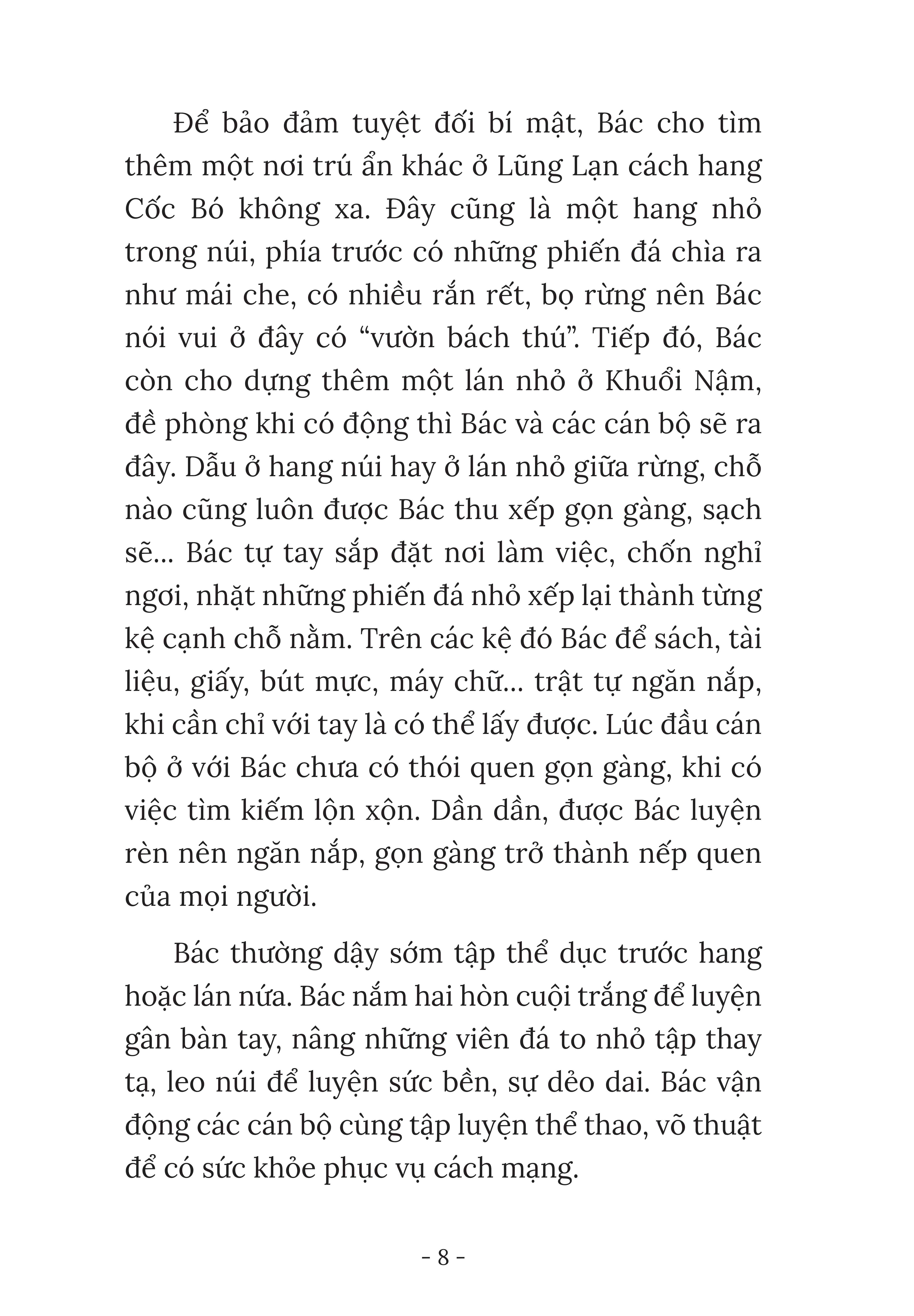 bác hồ tấm gương mẫu mực về sự giản dị (tái bản 2024) - Ảnh 7