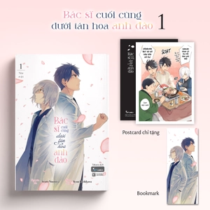 bác sĩ cuối cùng dưới tán hoa anh đào - tập 1 - tặng kèm bookmark + postcard - Ảnh 2
