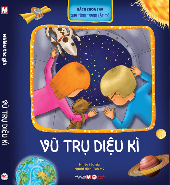 Bách Khoa Thư Qua Từng Trang Lật Mở - Vũ Trụ Diệu Kì - Bìa Cứng - Ảnh 2