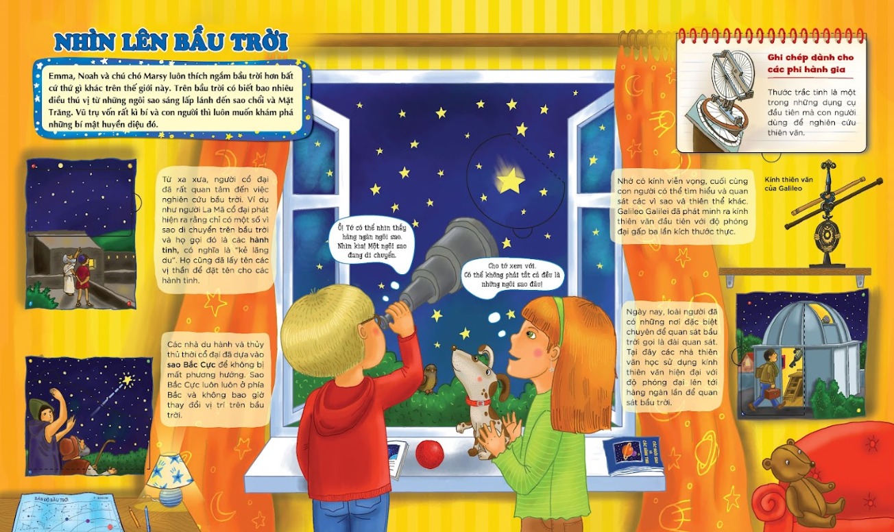 Bách Khoa Thư Qua Từng Trang Lật Mở - Vũ Trụ Diệu Kì - Bìa Cứng - Ảnh 5