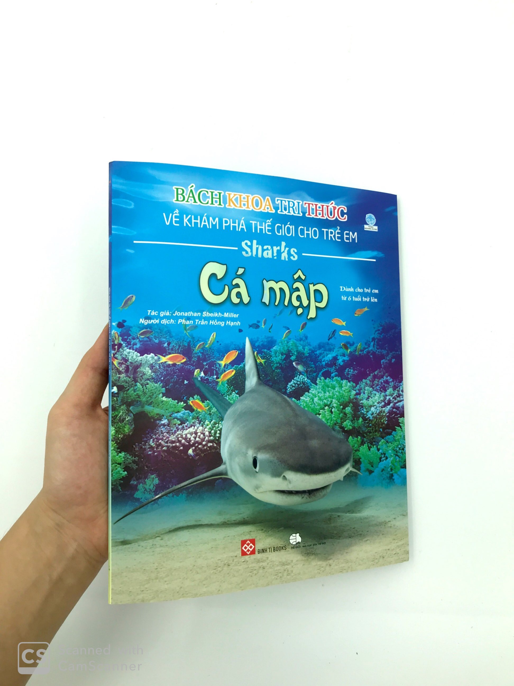 bách khoa tri thức về khám phá thế giới cho trẻ em - cá mập (tái bản 2018) - Ảnh 9