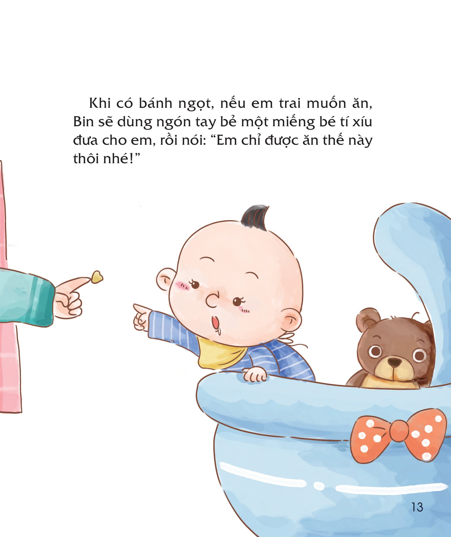 bài học đầu đời cho bé - không được đụng vào đồ của tớ! - giúp trẻ biết chia sẻ, nhường nhịn và không ích kỷ - Ảnh 11