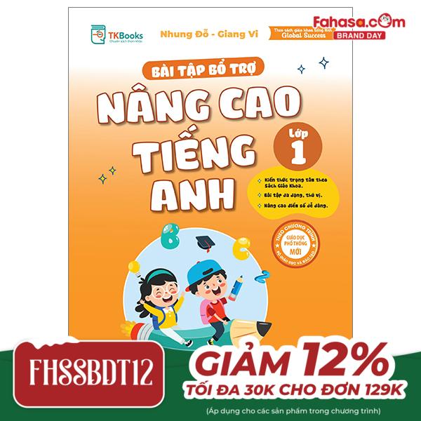 bài tập bổ trợ nâng cao tiếng anh lớp 1