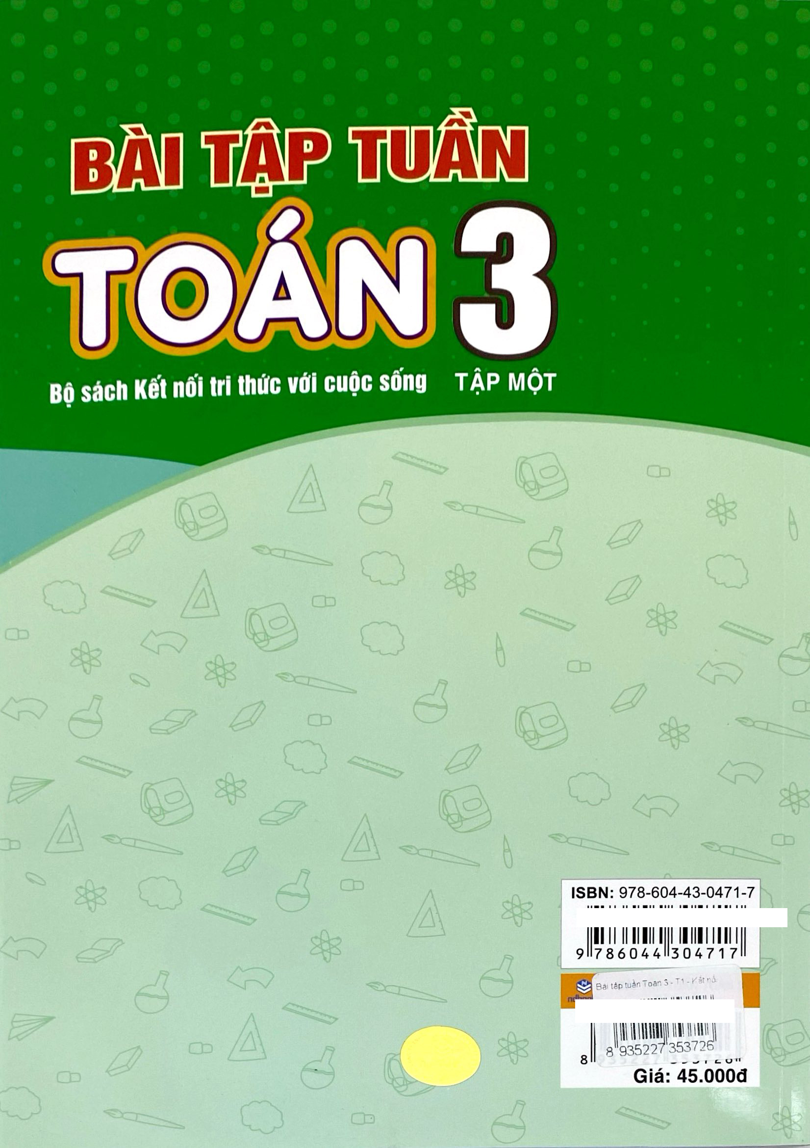 Bài Tập Cuối Tuần Toán 3 - Tập Một (Kết Nối) - Ảnh 7
