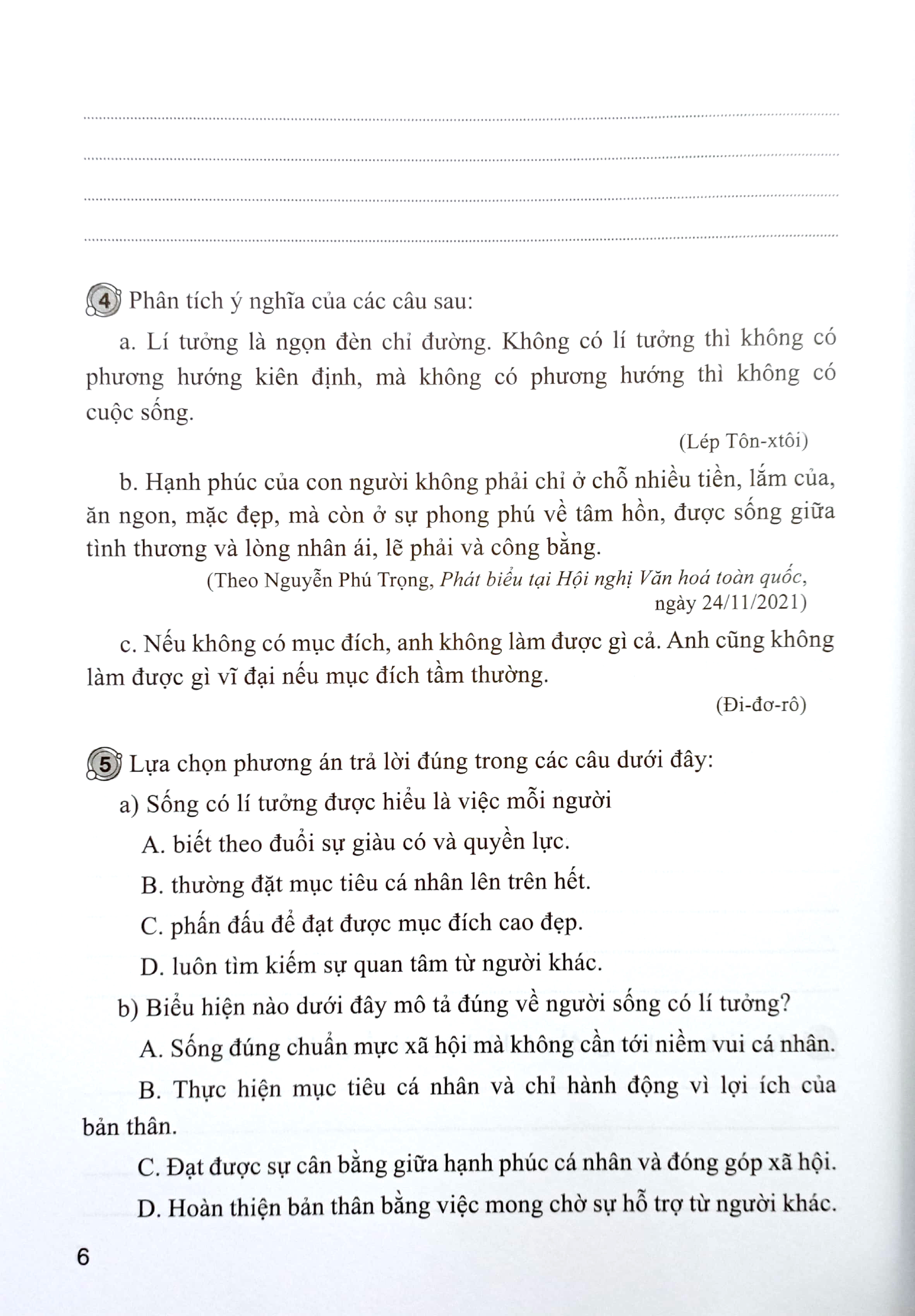 bài tập giáo dục công dân 9 (cánh diều) (chuẩn) - Ảnh 6