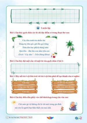 bài tập hằng ngày tiếng việt 2 - tập 2 (biên soạn theo chương trình sgk cánh diều) - Ảnh 4