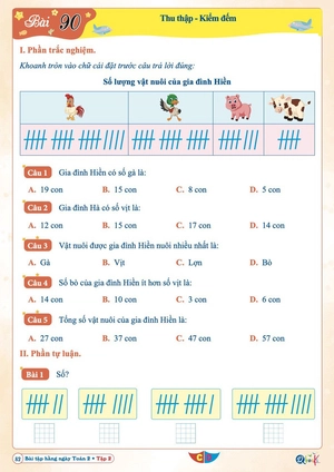 bài tập hằng ngày toán 2 - tập 2 (biên soạn theo chương trình sgk cánh diều) - Ảnh 4