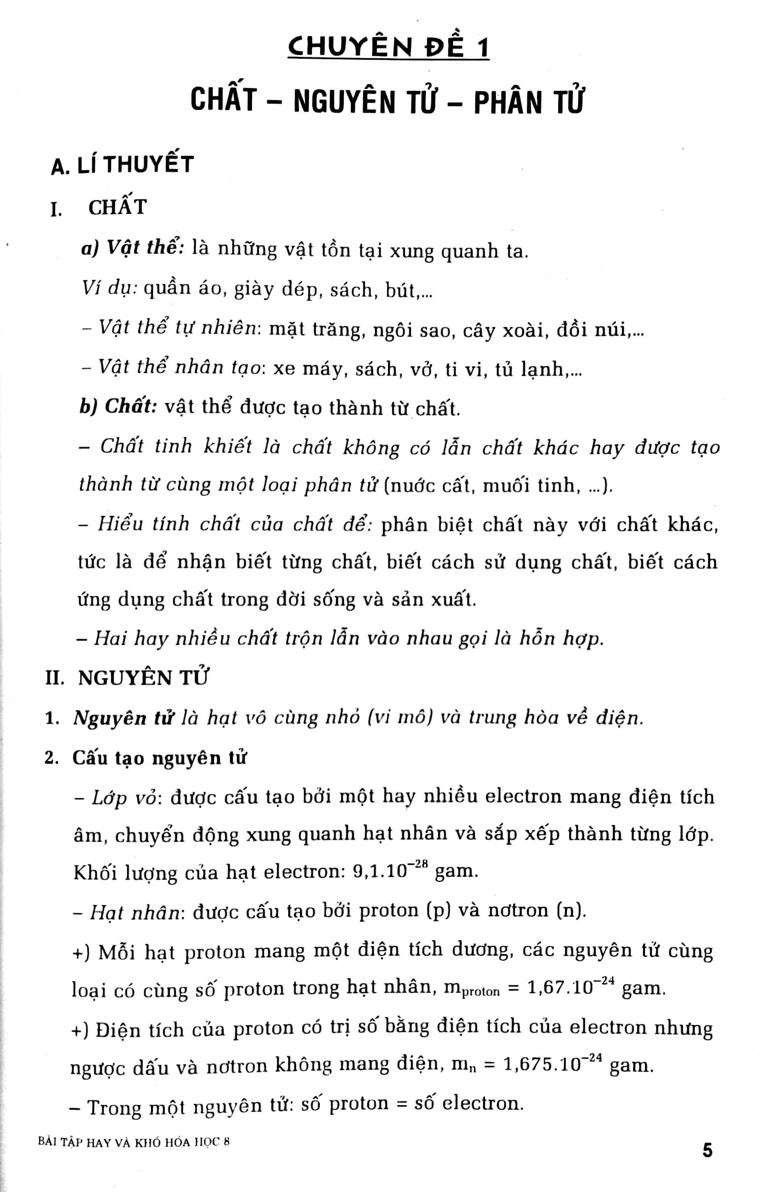 bài tập hay và khó hóa học 8 (biên soạn theo chương trình giáo dục phổ thông mới) (tái bản 2023) - Ảnh 5