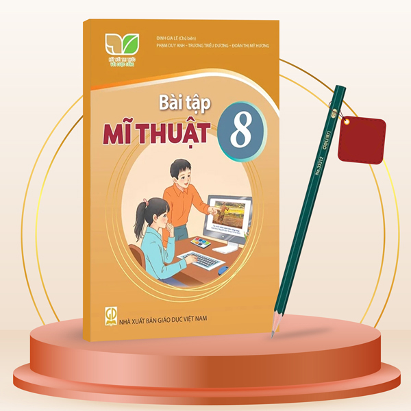 Bài Tập Mĩ Thuật 8 (Kết Nối) (Chuẩn) - Kèm Bút Chì 2B Deli 33312-2B