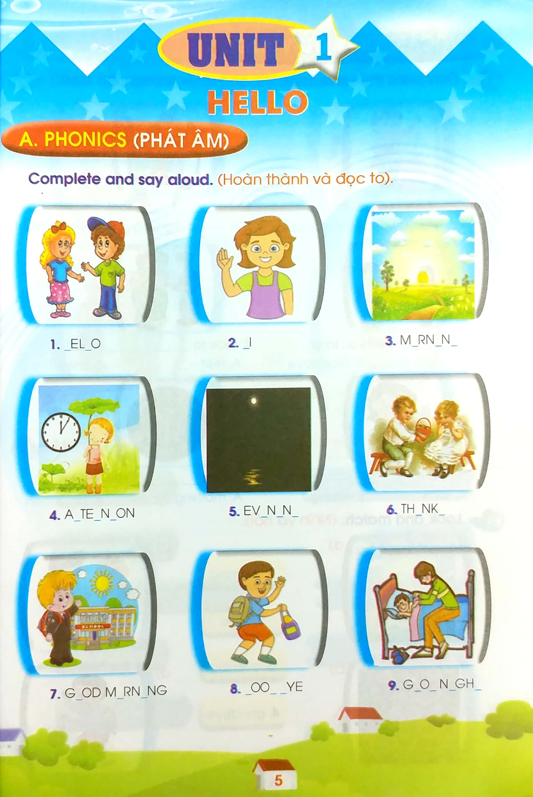 bài tập tiếng anh 3 (pearson) - Ảnh 5