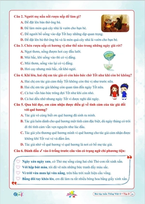 bài tập tuần tiếng việt 4 - tập 2 (kết nối tri thức với cuộc sống) - Ảnh 5