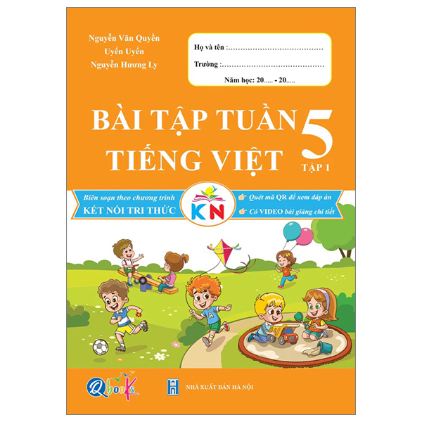 bài tập tuần tiếng việt 5 - tập 1 (kết nối)