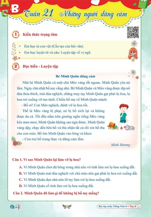 bài tập tuần tiếng việt lớp 4 - tập 2 (cánh diều) - Ảnh 4