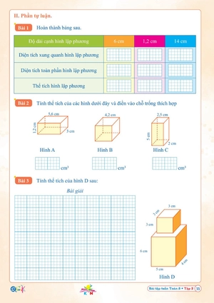 bài tập tuần toán 5 - tập 2 (kết nối) - Ảnh 4