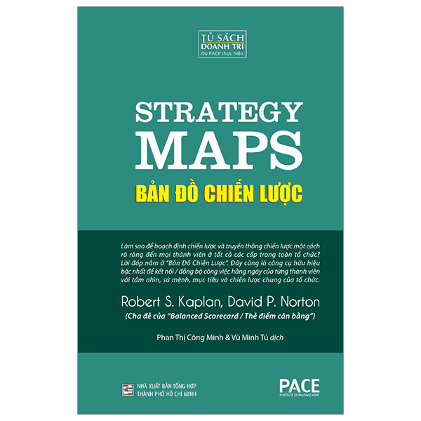 bản đồ chiến lược - strategy maps - bìa cứng (tái bản 2024)