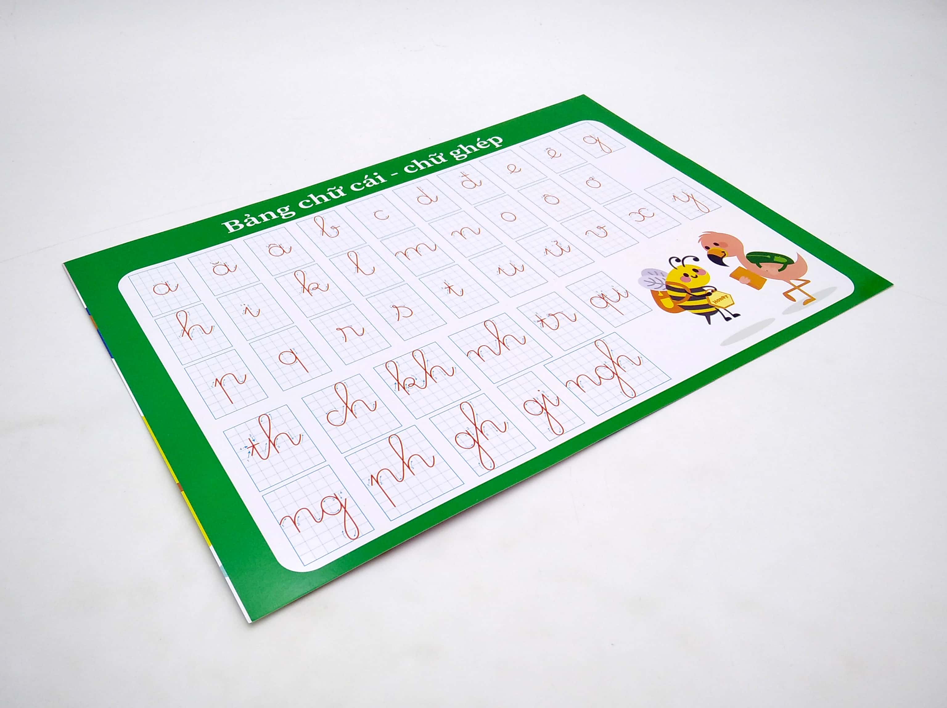 bảng âm vần lớp 1 - bảng chữ cái - chữ ghép - Ảnh 4