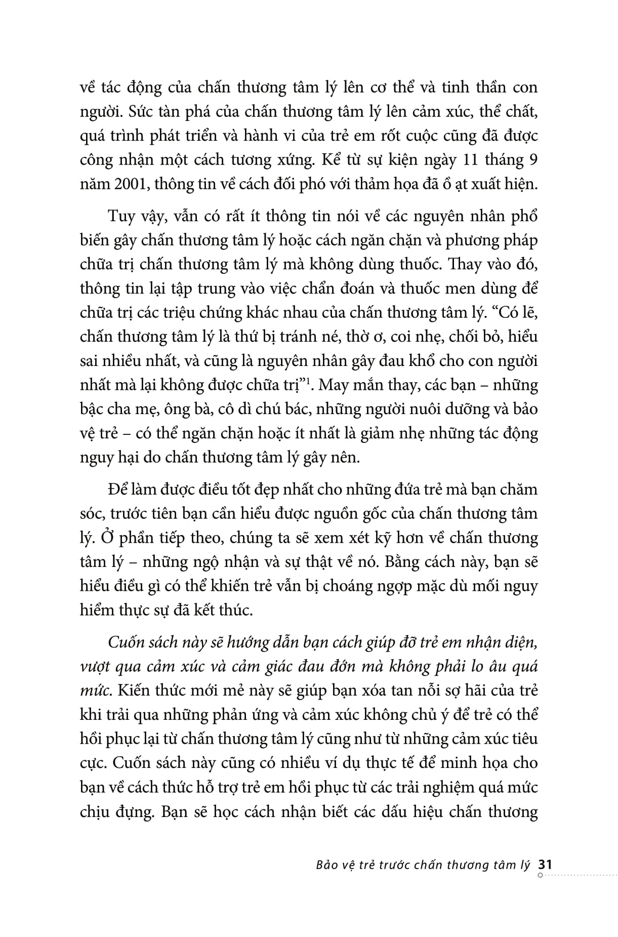 bảo vệ trẻ trước chấn thương tâm lý - Ảnh 13