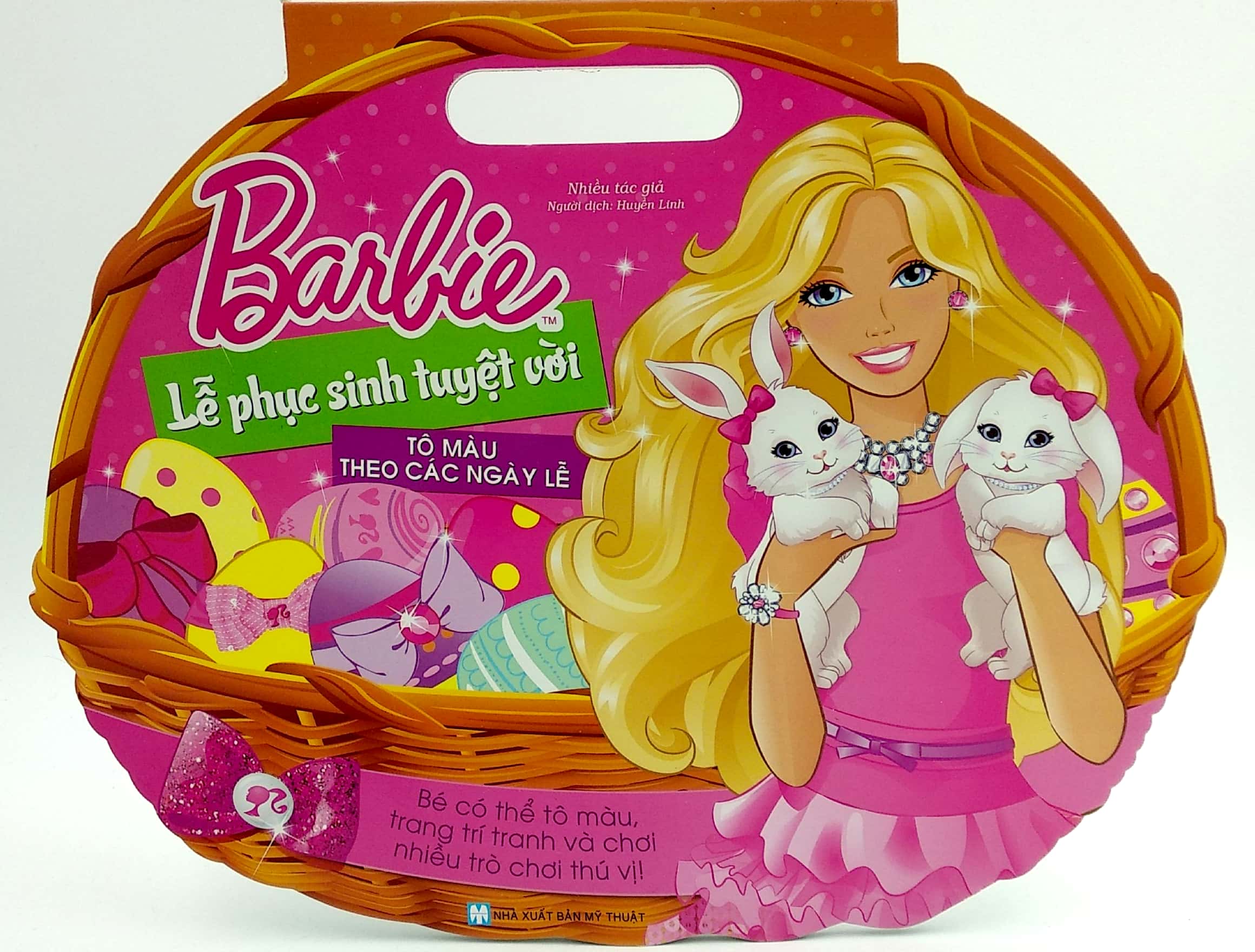 barbie lễ phục sinh tuyệt vời - tô màu theo các ngày lễ