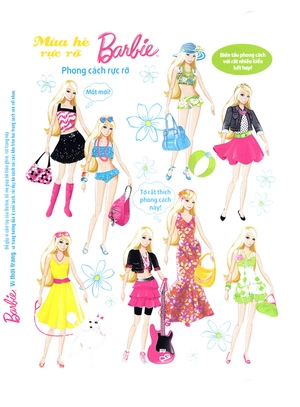 barbie thiết kế thời trang - mùa hè rực rỡ - Ảnh 3